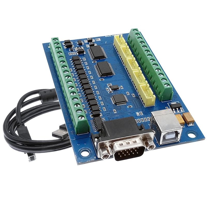 Breakout Board Mach3 - MACH3 USB CNC 5 Axis 100Khz