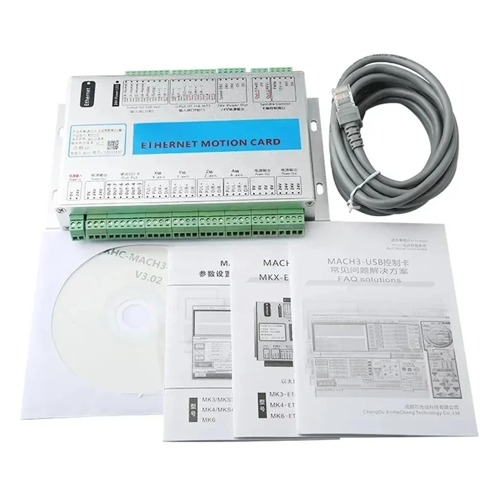 Breakout Board Mach3 - Mach3 Ethernet Motion Card CNC Control