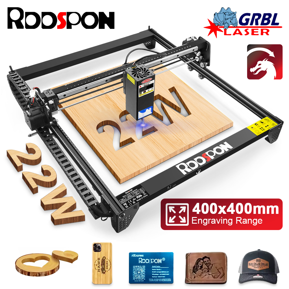 Industrial Laser Solutions - RDDSPON Laser Engraver 12W 22W Optical