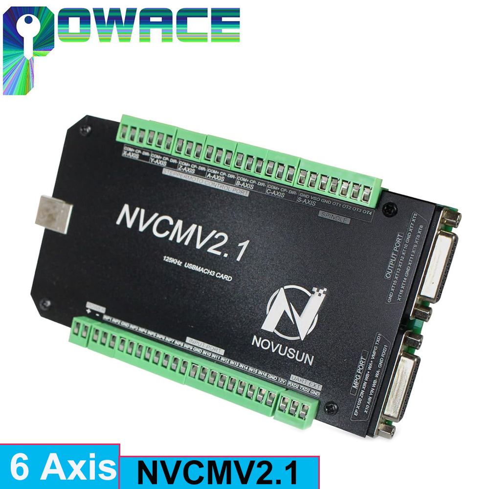 6 Axis 125KHz NVCM USB Mach3 S - Breakout Board Mach3 avis et prix