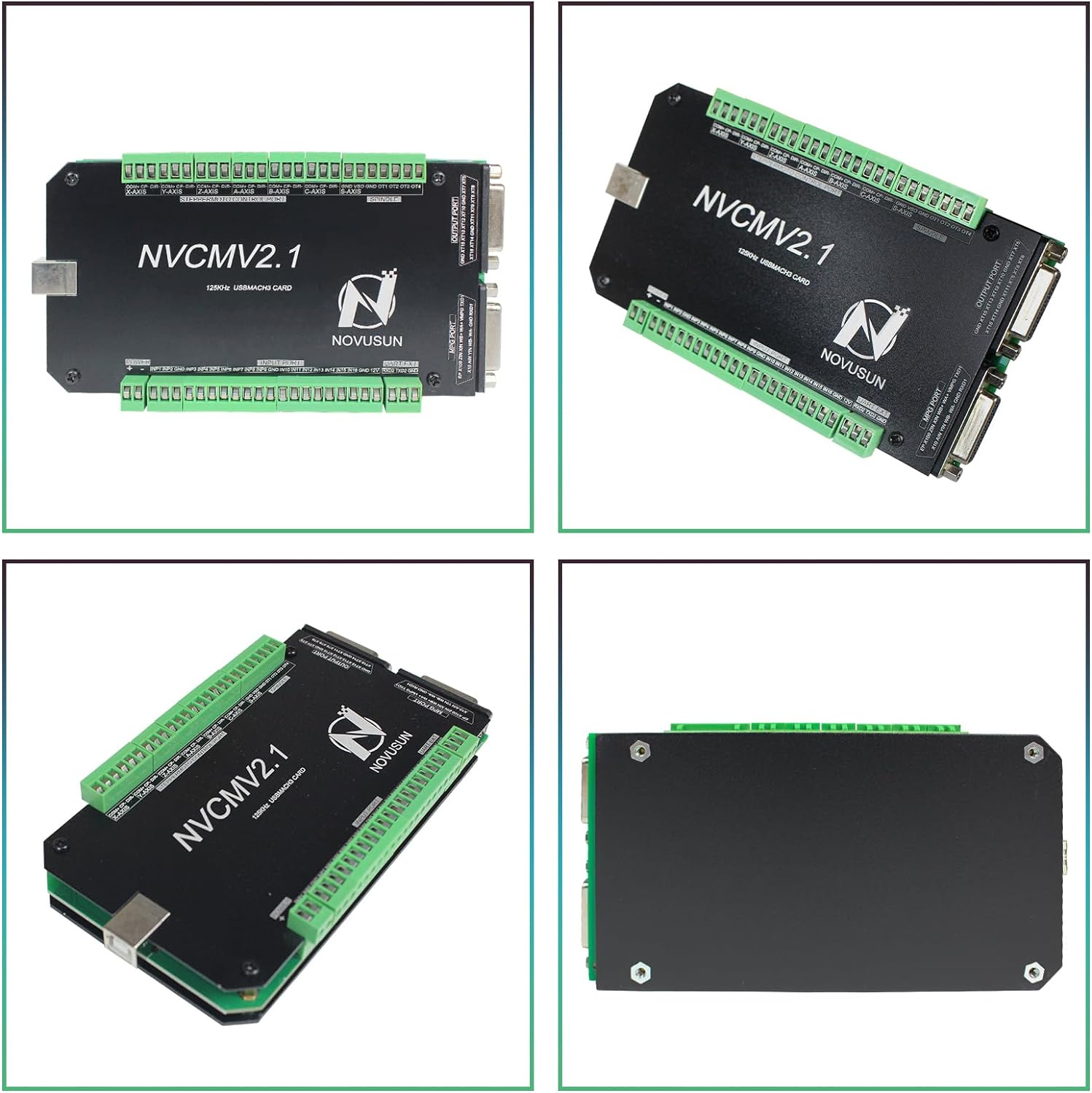 6 Axis 125KHz NVCM USB Mach3 S - Breakout Board Mach3 avis et prix