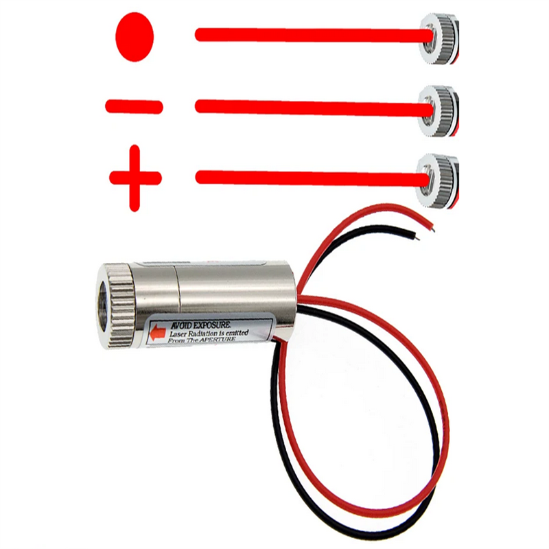650nm 5mW Red Point / Line / C - Industrial Laser Head avis et prix
