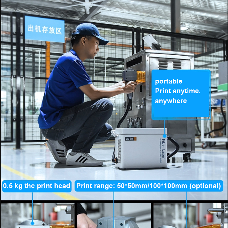 Factory Supply Handheld Automa - Industrial Laser Printing Machine avis et prix
