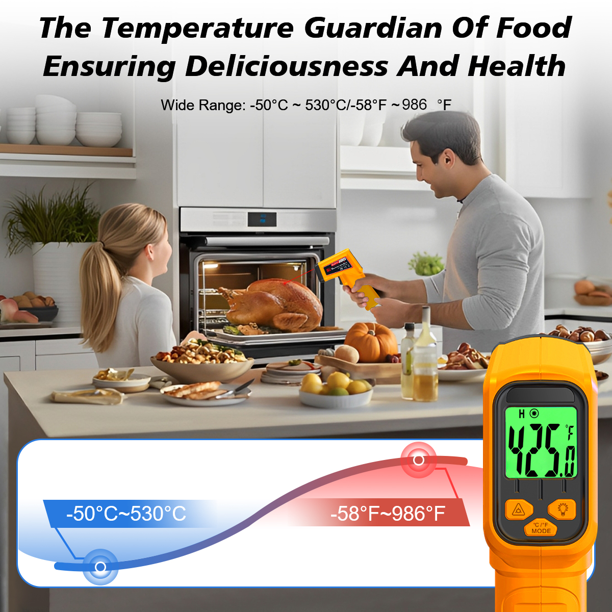 NJTY Infrared Thermometer Lase - Industrial Laser Blaster avis et prix