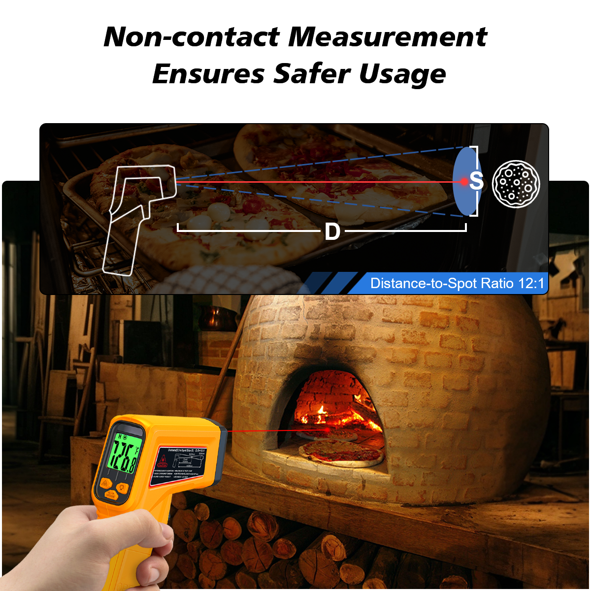 NJTY Infrared Thermometer Lase - Industrial Laser Blaster avis et prix