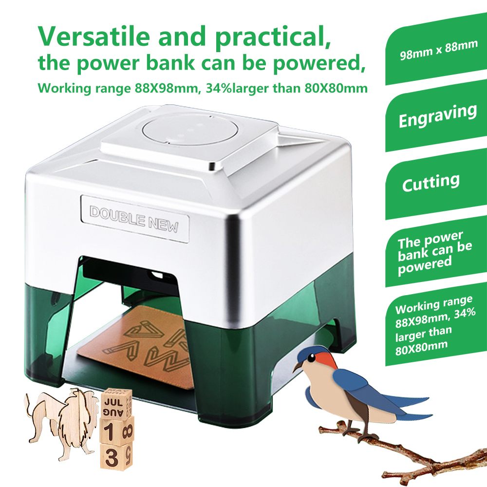 3W Mini Laser Engraver Portabl - Industrial Laser Printing Machine avis et prix
