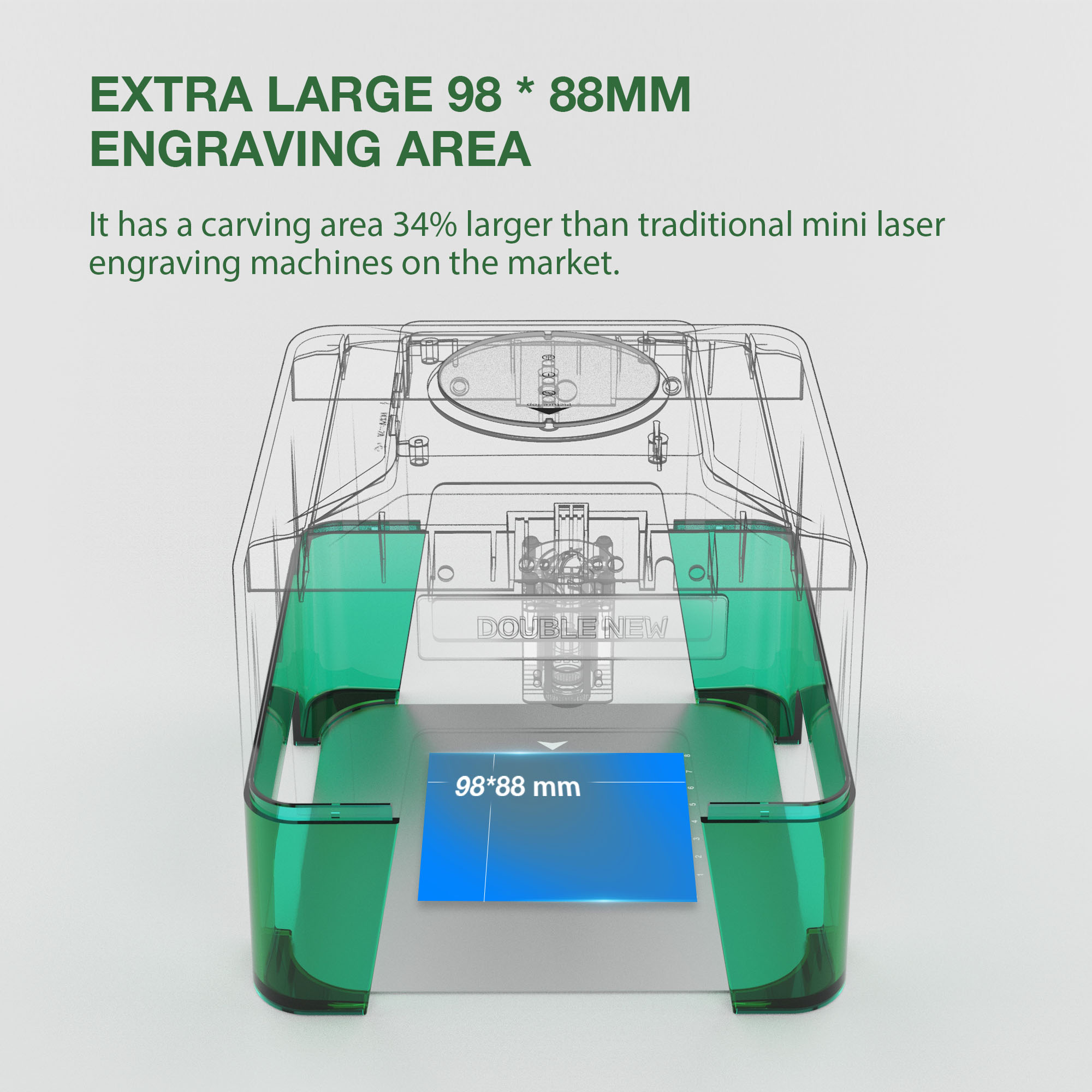 3W Mini Laser Engraver Portabl - Industrial Laser Printing Machine avis et prix