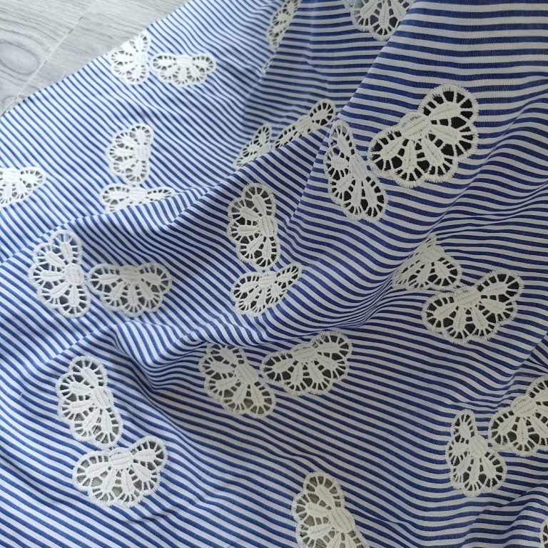 New 100% cotton blue yarn-dyed - Industrial Laser Welding avis et prix