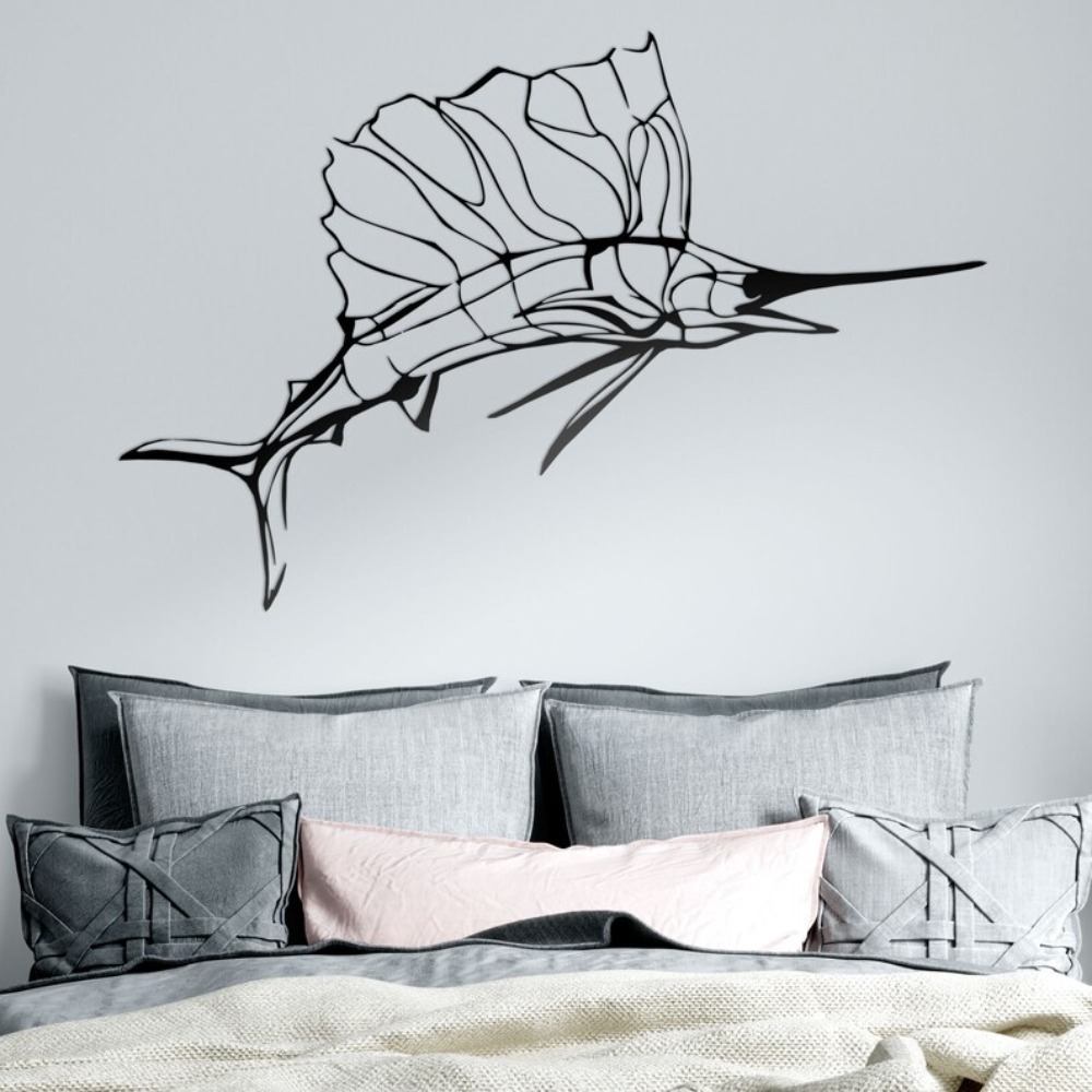 Swordfish Nautical Metal Wall  - Industrial Laser Power avis et prix