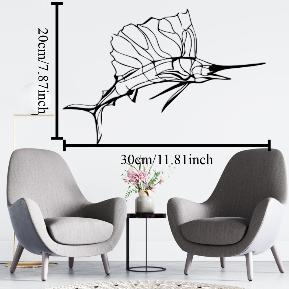 Swordfish Nautical Metal Wall  - Industrial Laser Power avis et prix