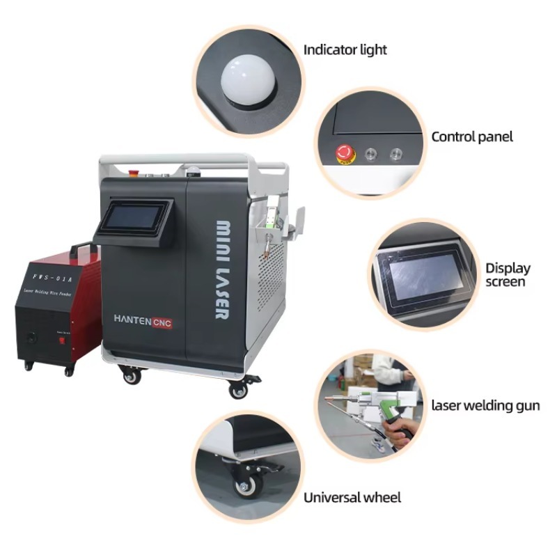 Industrial 2000W 1500 Watt CW  - Industrial Laser Welding Gun avis et prix