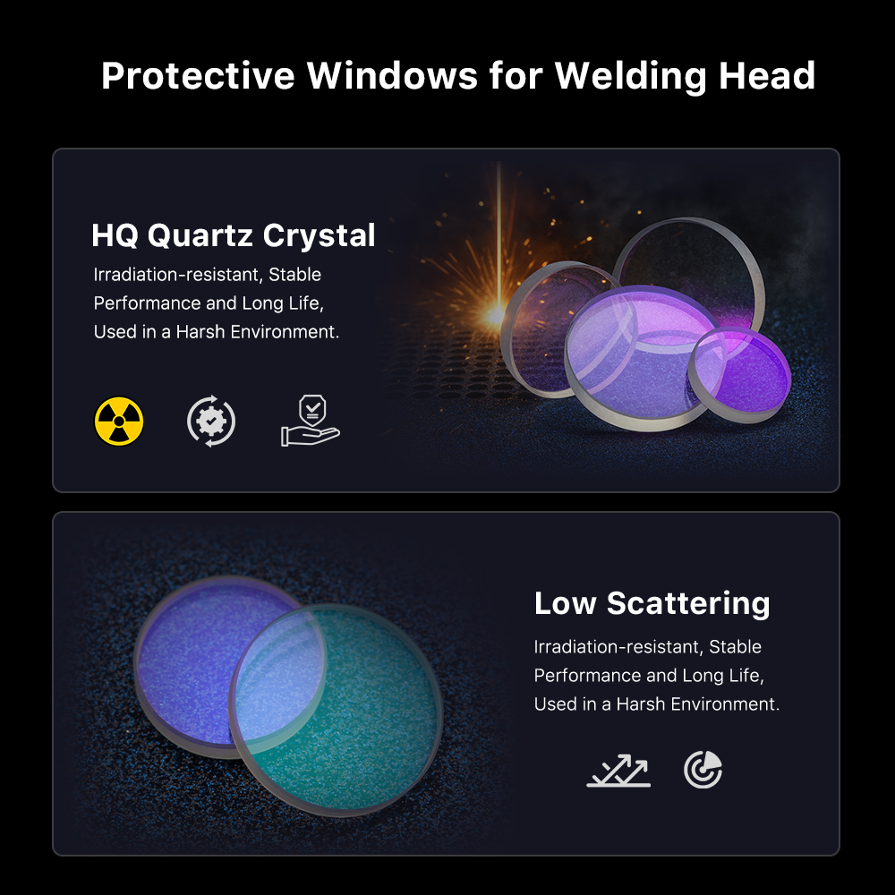 1/10/50/100PCS Fused Silica Pr - Industrial Laser Head avis et prix