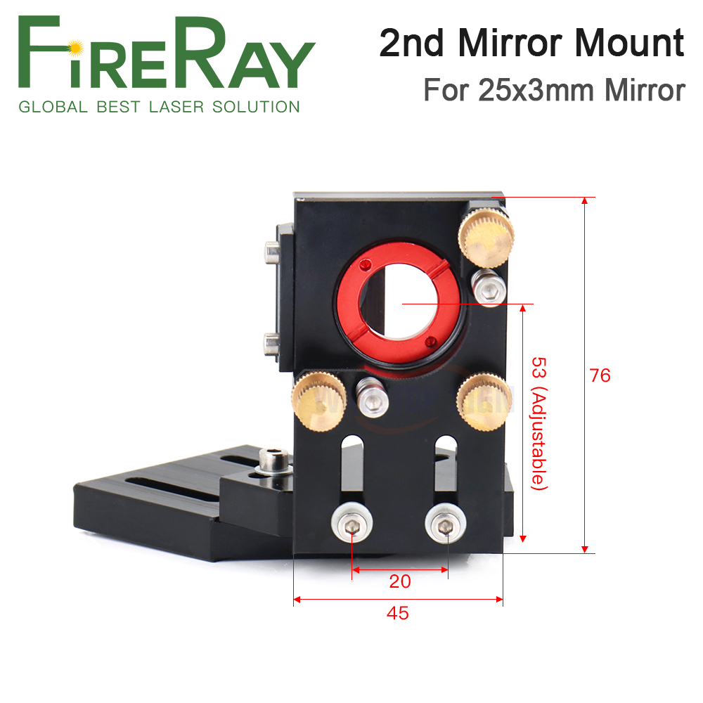 FireRay CO2 Laser Mount Reflec - Co2 Laser Mirror avis et prix