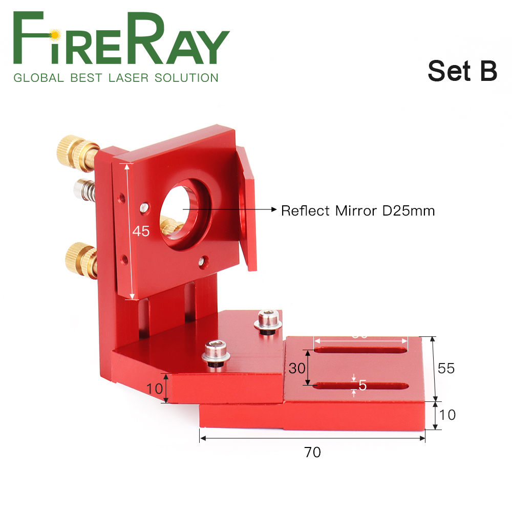 FireRay CO2 Laser Mount Reflec - Co2 Laser Mirror avis et prix