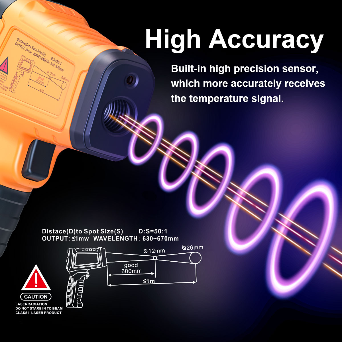 DT1000 DT1600 Infrared Thermom - Industrial Laser Blaster avis et prix