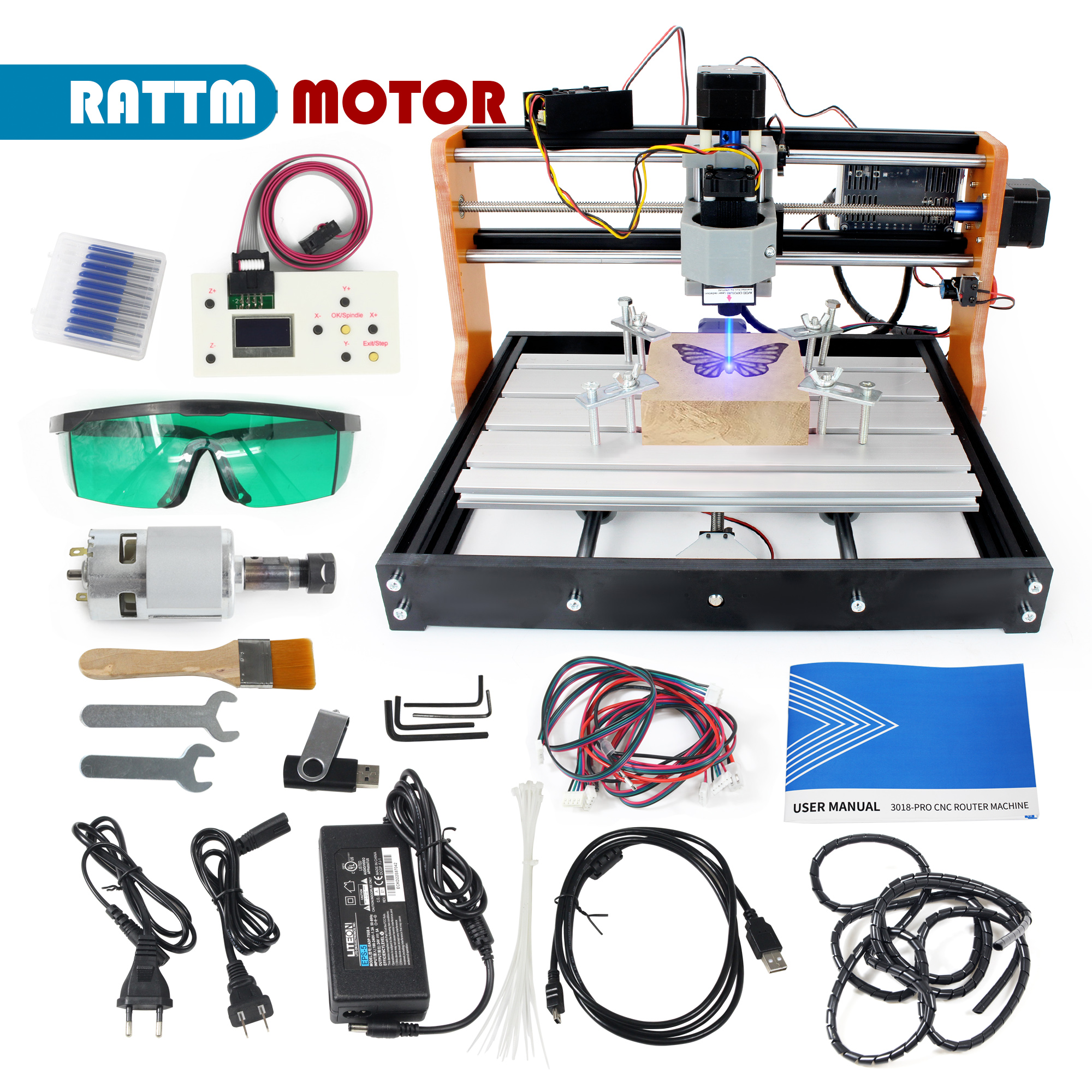 【EU&USA Stock】CNC 3018 PRO Las - Industrial Laser Solutions avis et prix