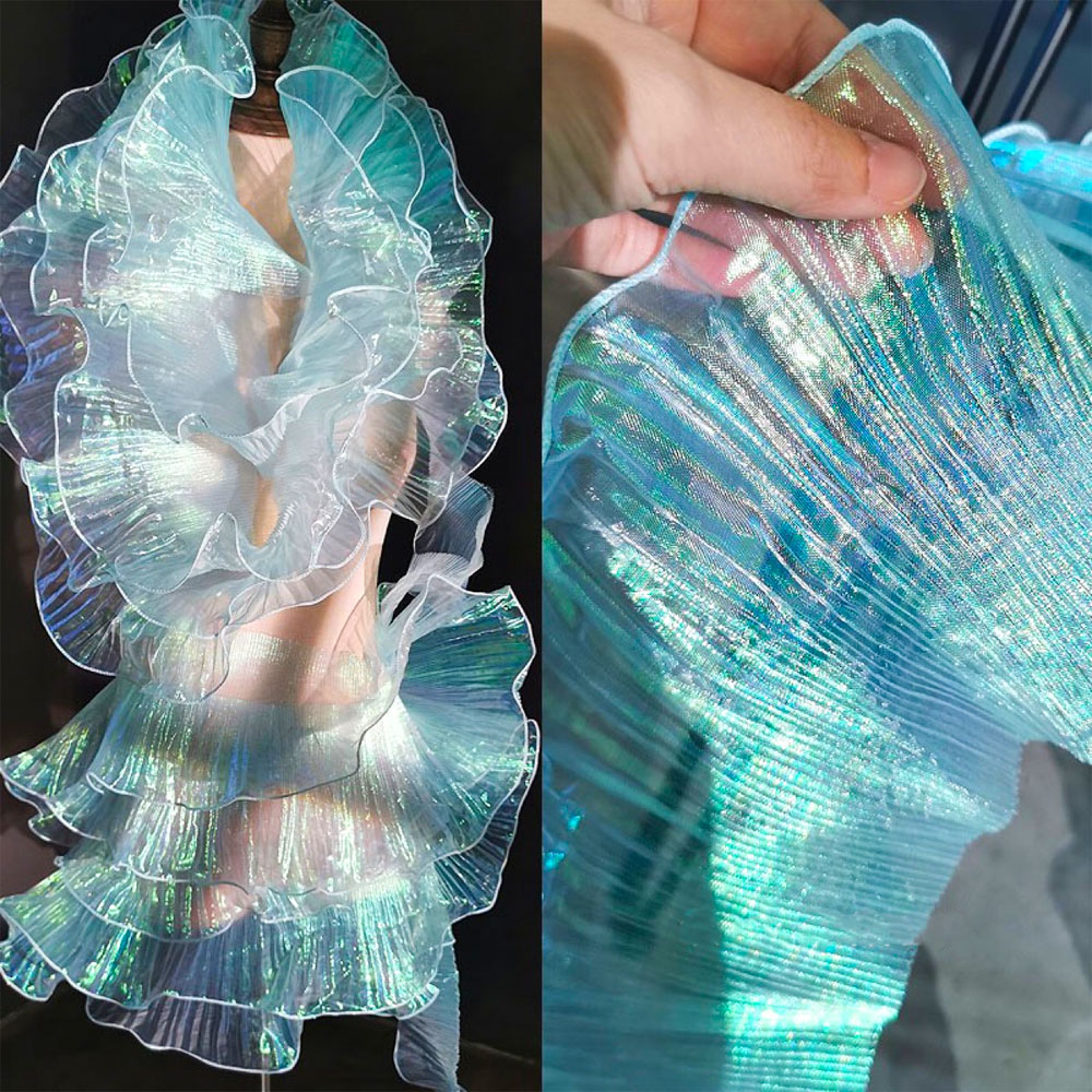 Lace Trim Organza Fabric Merma - Industrial Laser Welding avis et prix