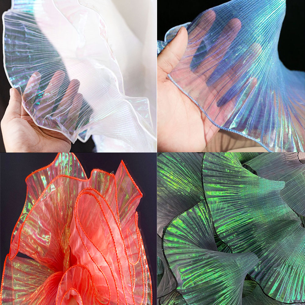 Lace Trim Organza Fabric Merma - Industrial Laser Welding avis et prix