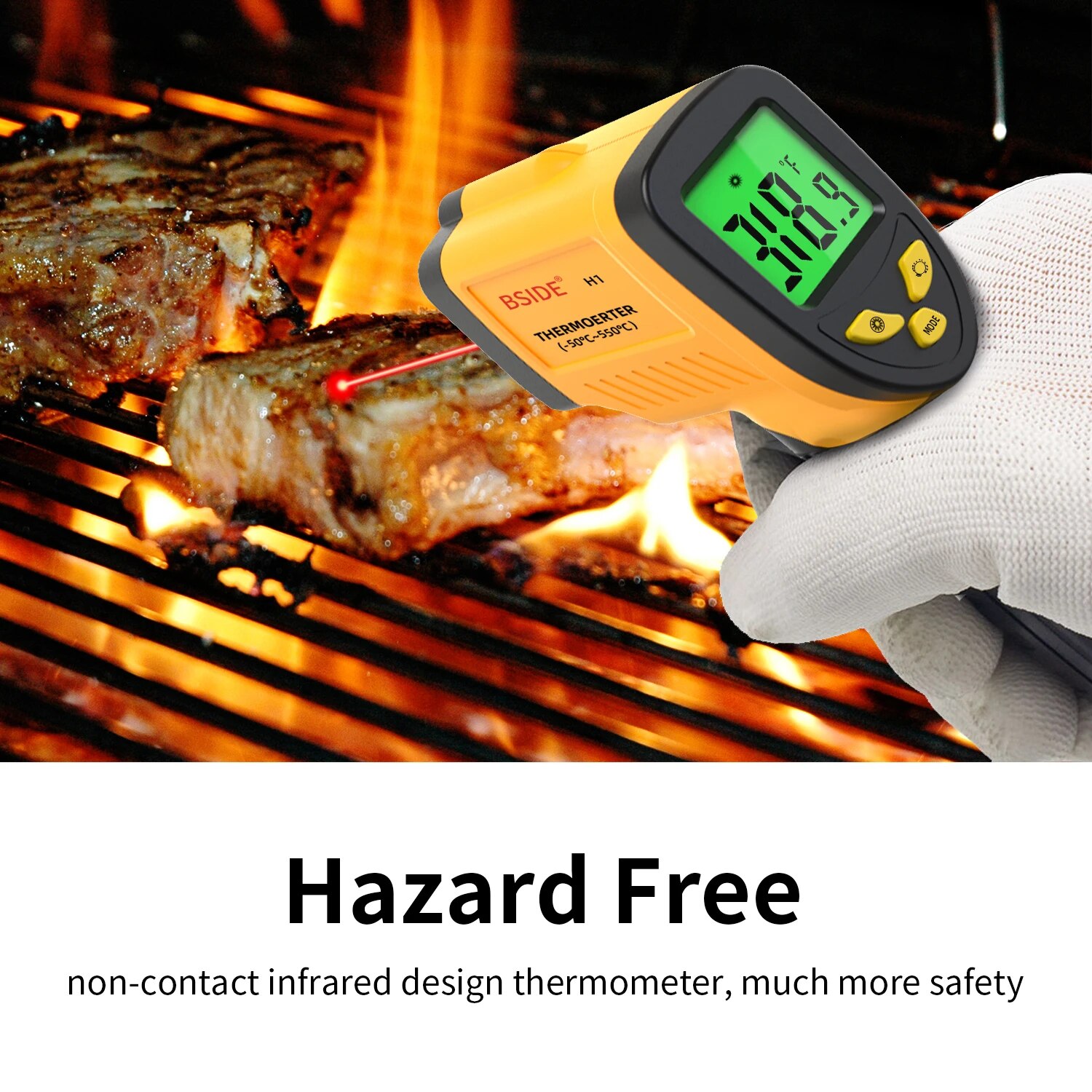 Digital Infrared Thermometer - - Industrial Laser Blaster avis et prix