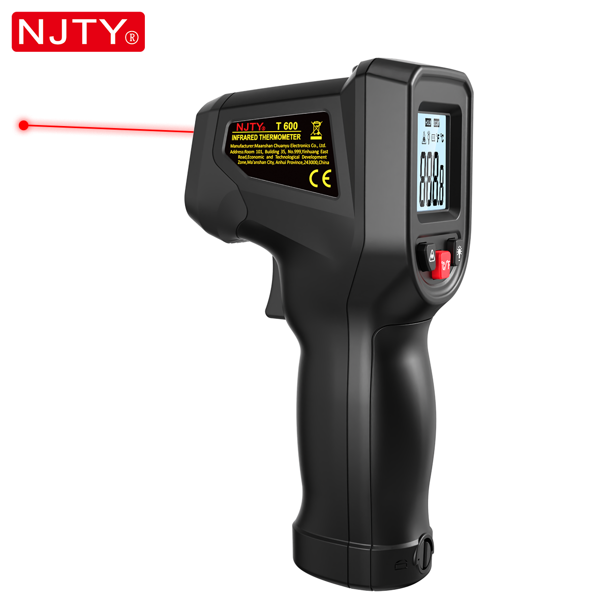 NJTY T600 Infrared Thermometer - Industrial Laser Blaster avis et prix