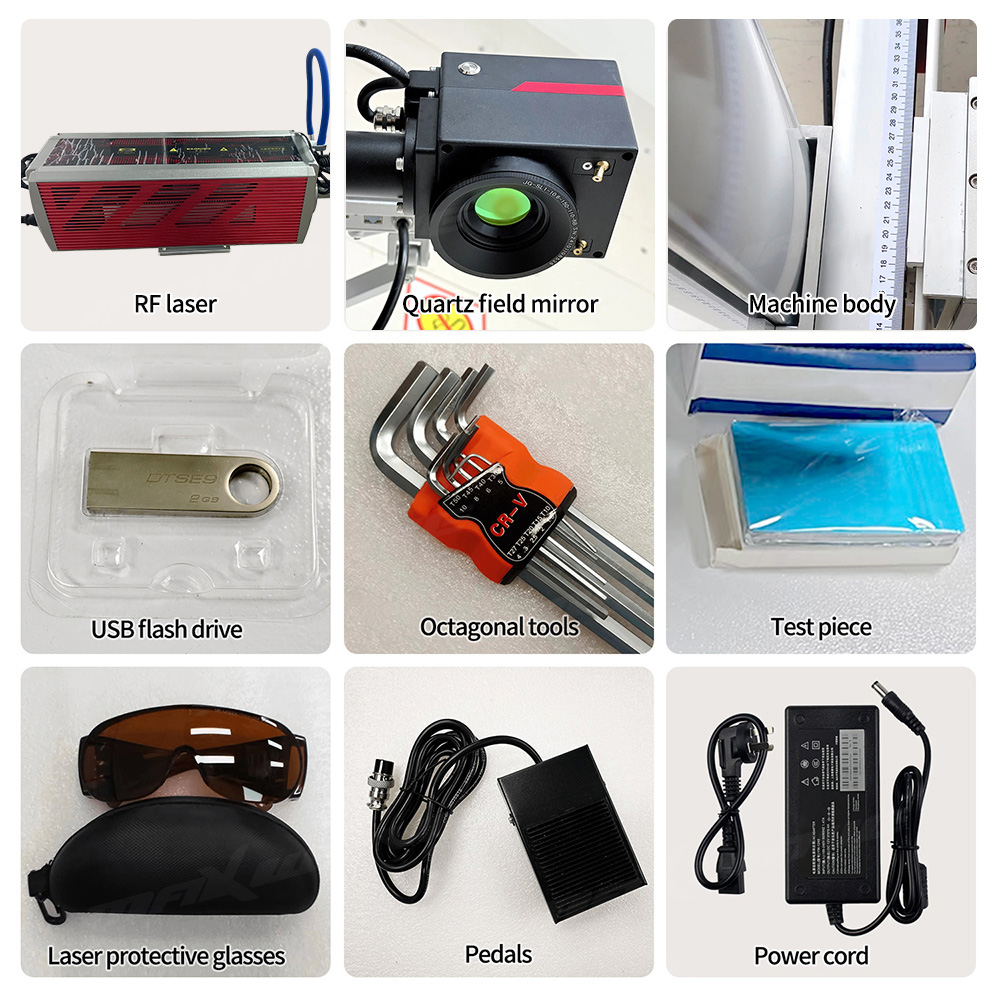 Versatile CO2 Flying Laser Mar - Industrial Laser Printing Machine avis et prix