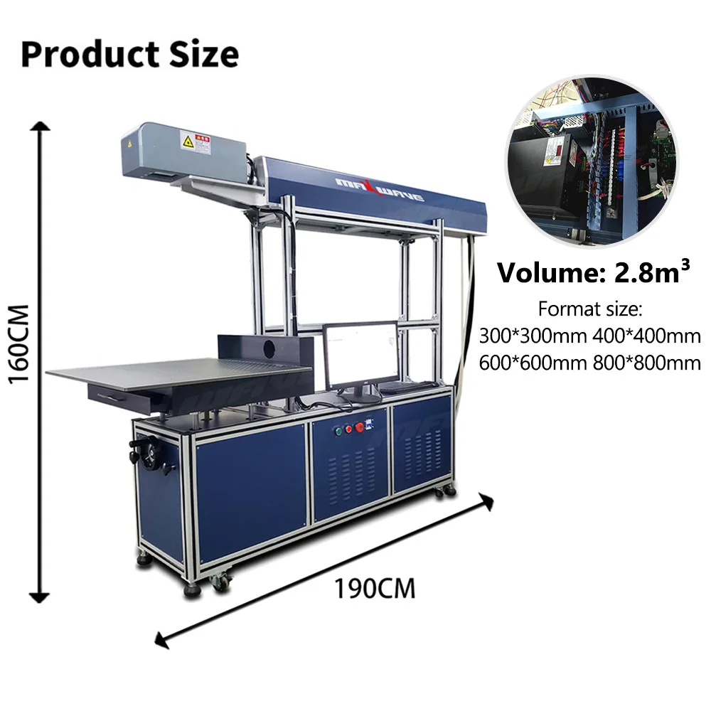 CO2 Laser Marking Machine Bott - Industrial Laser Printing Machine avis et prix