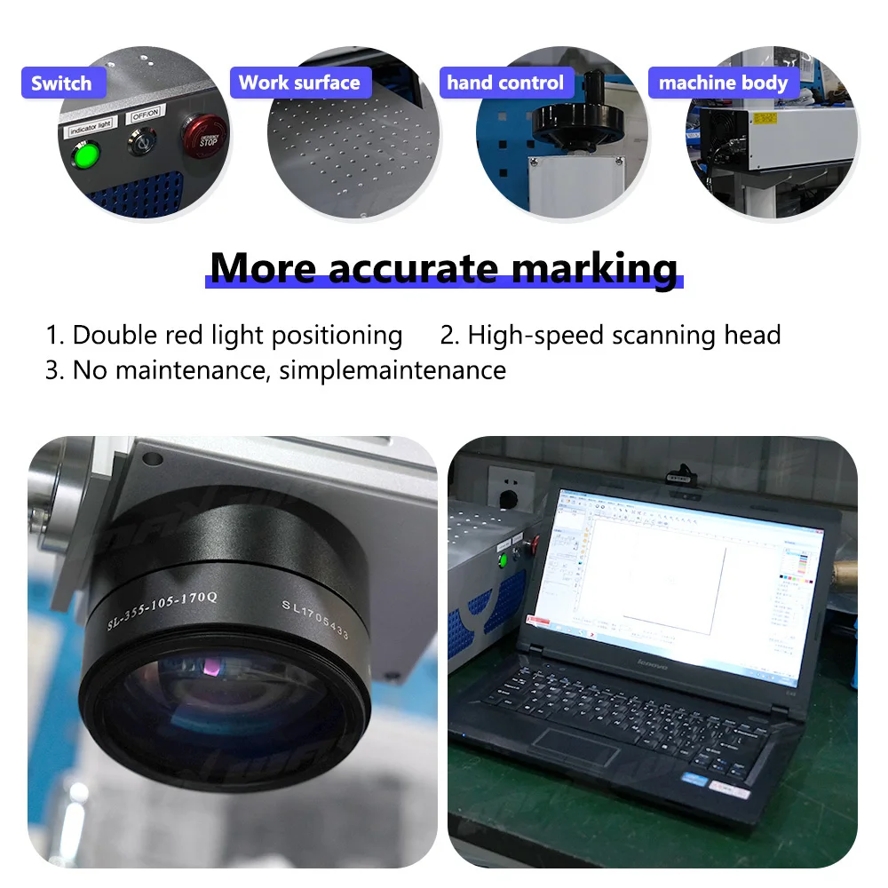 Fiber UV Laser Marking Printin - Industrial Laser Printing Machine avis et prix