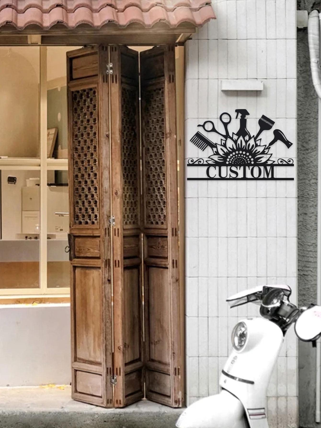 Custom Hair Dresser Metal Sign - Industrial Laser Power avis et prix