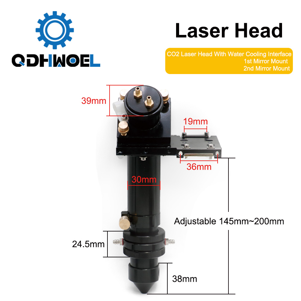 QDHWOEL Water Cooling CO2 Lase - Co2 Laser Mirror avis et prix